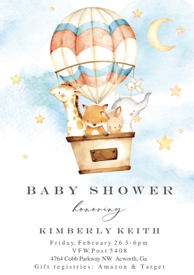 Kim Keith's Baby Shower